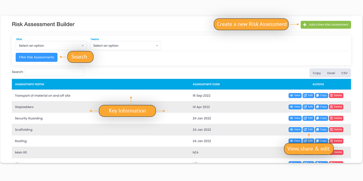 Risk Assessment Software | Easily Manage and Track Risks.