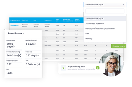 Easily manage leave in HR software