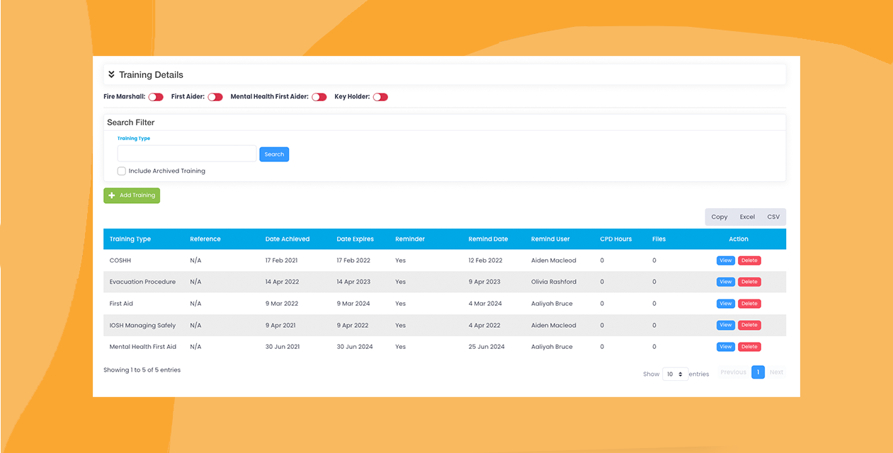 Health and Safety Training Management Software | Evalu-8 EHS