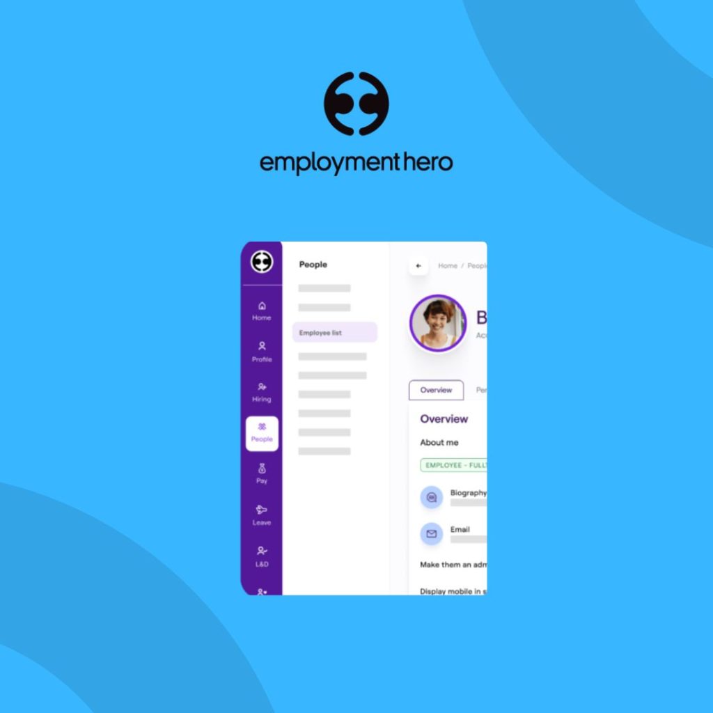 Employment Hero HR software.