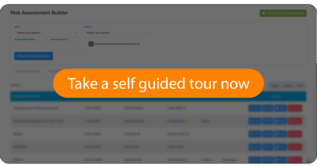Tour of Evalu-8 EHS Risk Assessment Software UK