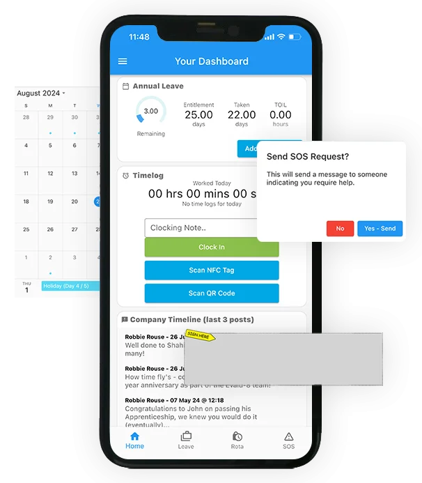 Evalu-8 HR mobile app
