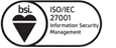 BSI ISO/IEC 27001 certification mark