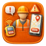 Lone worker icon